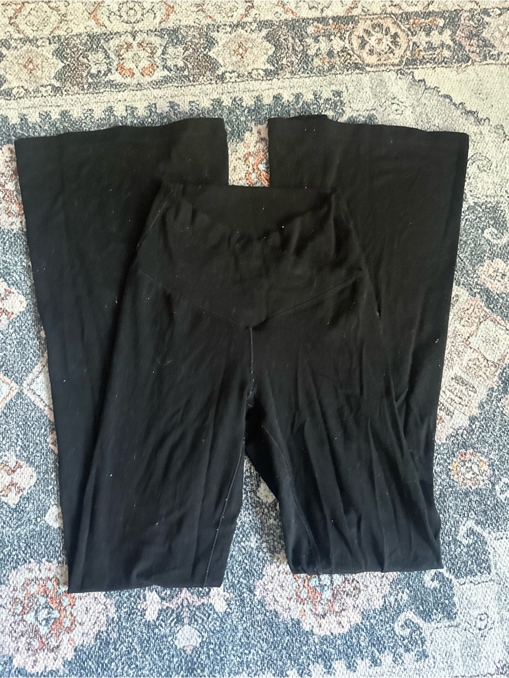 Aerie black cross waist flare leggings size small #leggings #activewear #yoga